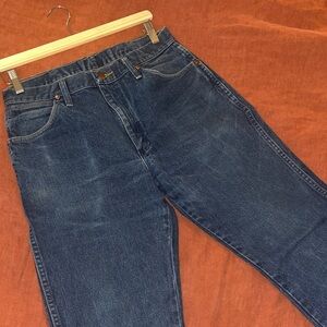 Wrangler 13MWZ Blue Cotton Jeans 32x30